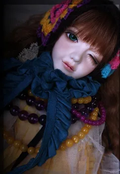 1/4 мащаб BJD прекрасно дете BJD/SD сладко сладко момиче фигурки на кукли DIY модел играчки.В комплекта не е включена Дрехи, обувки, перука 16C0133