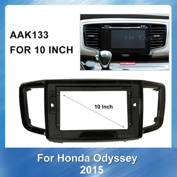 Автомобилна радиоустановка Пластмасов Панел на Челната рамка За Honda Odyssey 2015 CD Рамка престилка Таблото ABS пластмасов Панел