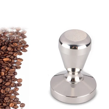 Трамбовка за кафе от Неръждаема Стомана За Пресоване на Кафе на Зърна 51 мм С кутия пролетта Кафе Инструменти