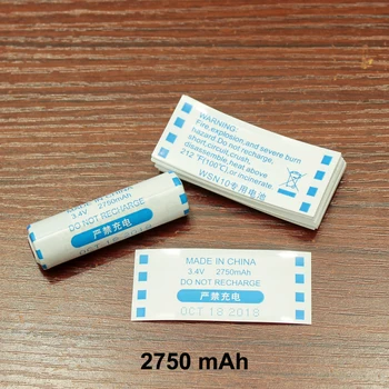 100 бр./лот 14500 литиева батерия PVC термоусадочный ръкав свиване филм AA /5 батерия специална външна обвивка, опаковка самозалепваща филм