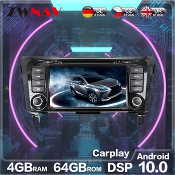 Android 10,0 Авто мултимедия Радио За Nissan X-TRAIL NP300 Qashqai Dualis Rouge 2013-2017 GPS Радио стерео главното устройство безплатна карта