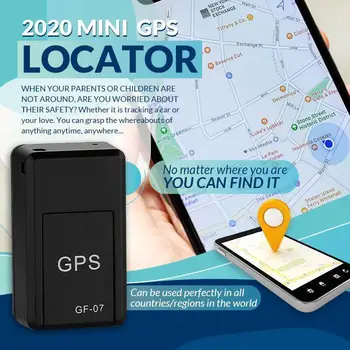 GF07 Магнитни Мини Кола Тракер GPS В Реално Време, който проследява Локатор Устройство на Магнитен GPS Тракер В реално време Локатор на Автомобила Дропшиппинг