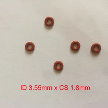 ID 3,55 мм x CS 1.8 mm о-пръстен, силиконови уплътнителни пръстени уплътнителни подложки