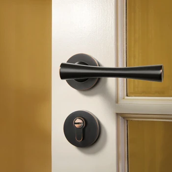 Американската Реколта Дръжка За Спални Система За Заключване На Вратите За Сигурност Вход Сплит Тих Замък Ядрото На Врата Мебели Вътрешната Врата Копчето Набор От Замъци