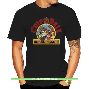 Забавна Мъжка тениска Дамски новост тениска Chip N Dale Rescue Рейнджърс - Проблемната готина Тениска