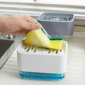 Кликнете върху един калъп сапун ще бъде многофункционален опаковка миещ помпа автоматична скоростна течността, домакински съдове четка за почистване на контейнера за спермата