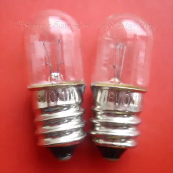 Миниатюрна лампа с нажежаема жичка 18v 0.11 a e12 t13x33 A111 НОВА 10 бр.