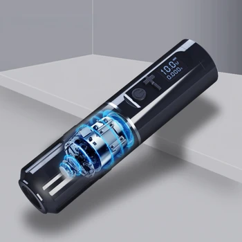 Най-новият OELD Дисплей Безжична Татуировки Дръжка Машина 2200 mah Акумулаторна Батерия Ротационен Татуировочный Пистолет Обзавеждане OEM