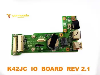 Оригинал за ASUS K42JC USB такса Аудио такса K42JC ТАКСА ВХОД ИЗХОД REV 2.1 тестван добро безплатна доставка