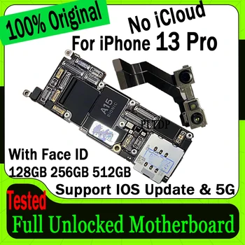 Подкрепа за обновяване на ios и За iPhone 5G 13 Pro дънна Платка Без icloud Оригиналната Отключване За iPhone 13 Pro Логическа такса 128 GB, 256 GB, 512 GB