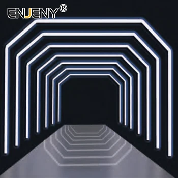 Продукт Costomize светлина на тунела led дисплея на автомобила професионален подробно достъпен за будочки експозиция на изложбена зала