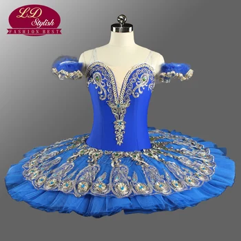 Реймънд Професионални Балетные Опаковки Синьо Принцеса Florine Класическа Блинная Пакетче Костюми За Възрастни Професионални Балетные Опаковки Син Цвят